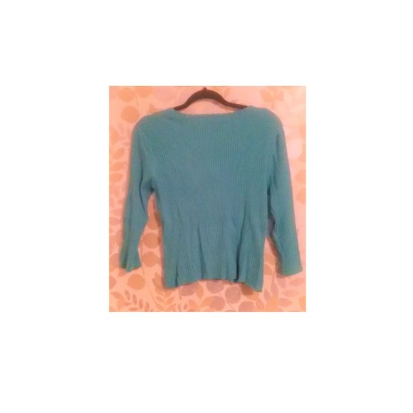 CB Design Sz M/L Turquoise (2/$20❤️) - Picture 3 of 5